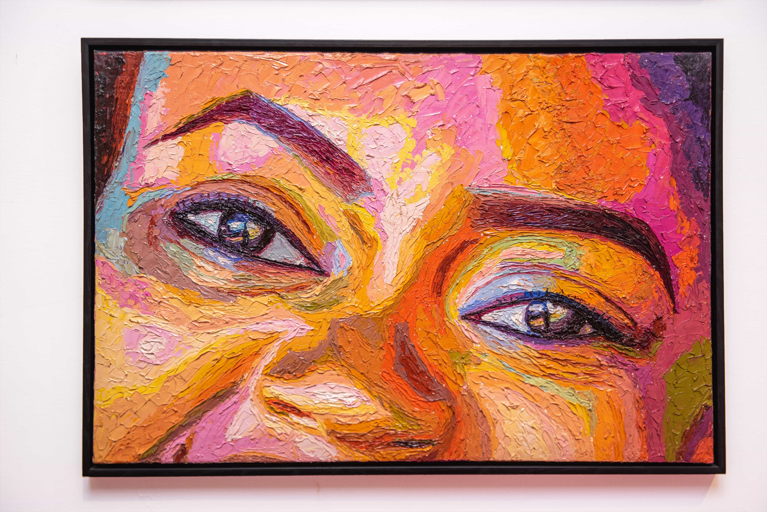 Naomi Oyeniyi-Beyond the eyes Series-Oil on canvass- 24x36 (2022)