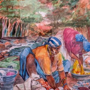 LAUNDRY DAY AT THE VILLAGE- Tunde Soyinka